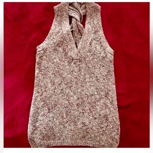 Brochu Walker sleeveless racer back top size S.